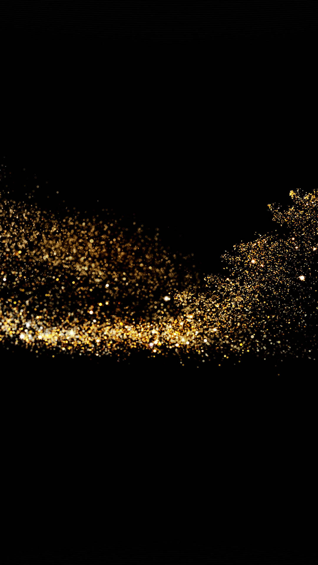 Gold Glitter Background Wallpaper
