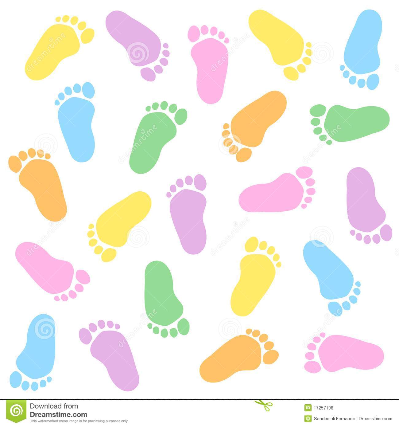 Baby Footprint Border Clip Art   Hot Girls Wallpaper