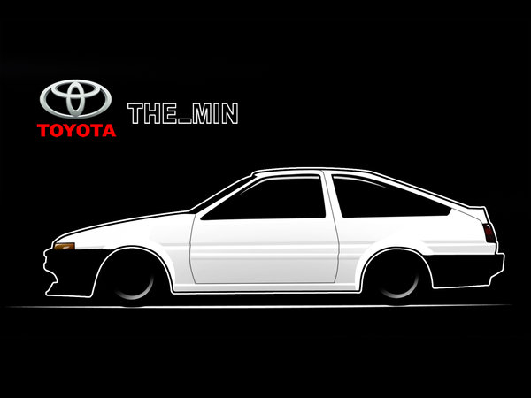 Toyota Ae86 Toon By Themin