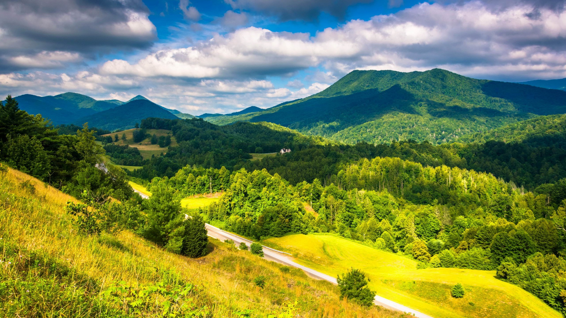 Usa Appalachian Mountains Desktop Pc And Mac Wallpaper