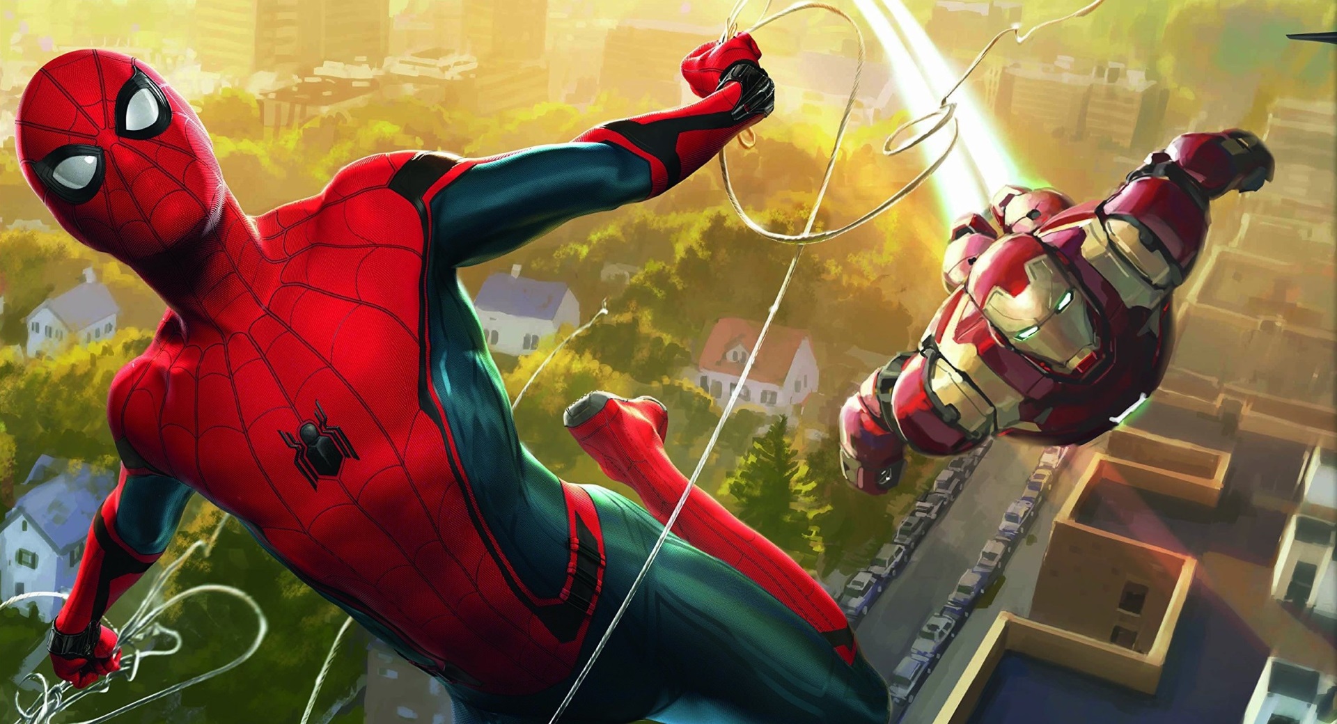 Spider Man Homeing Wallpaper And Background Image
