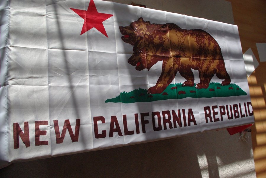 California Republic Wallpaper New Flag By