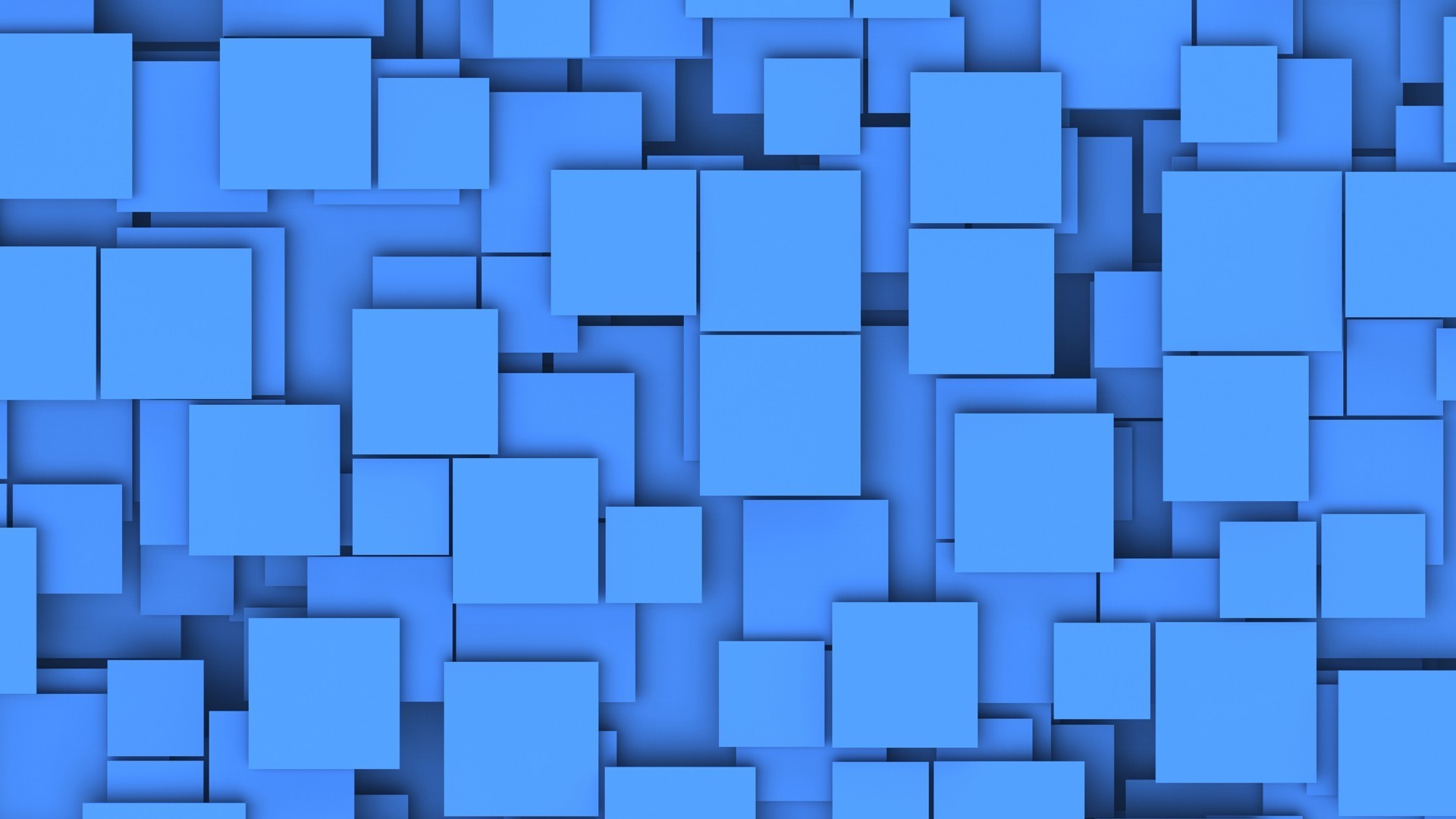 Blue Tiles HD Wallpaper