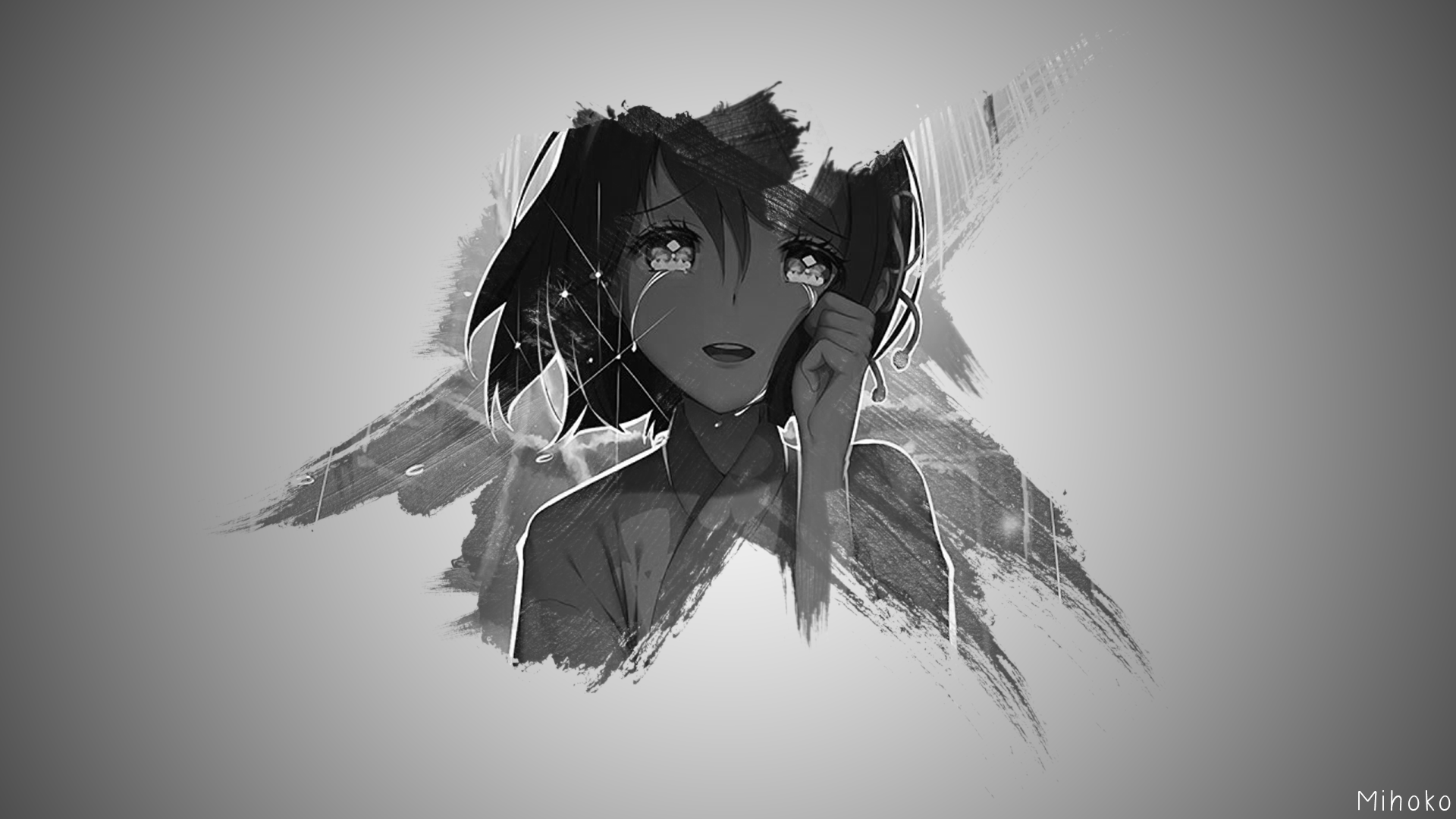 Sad Anime Girl Wallpaper
