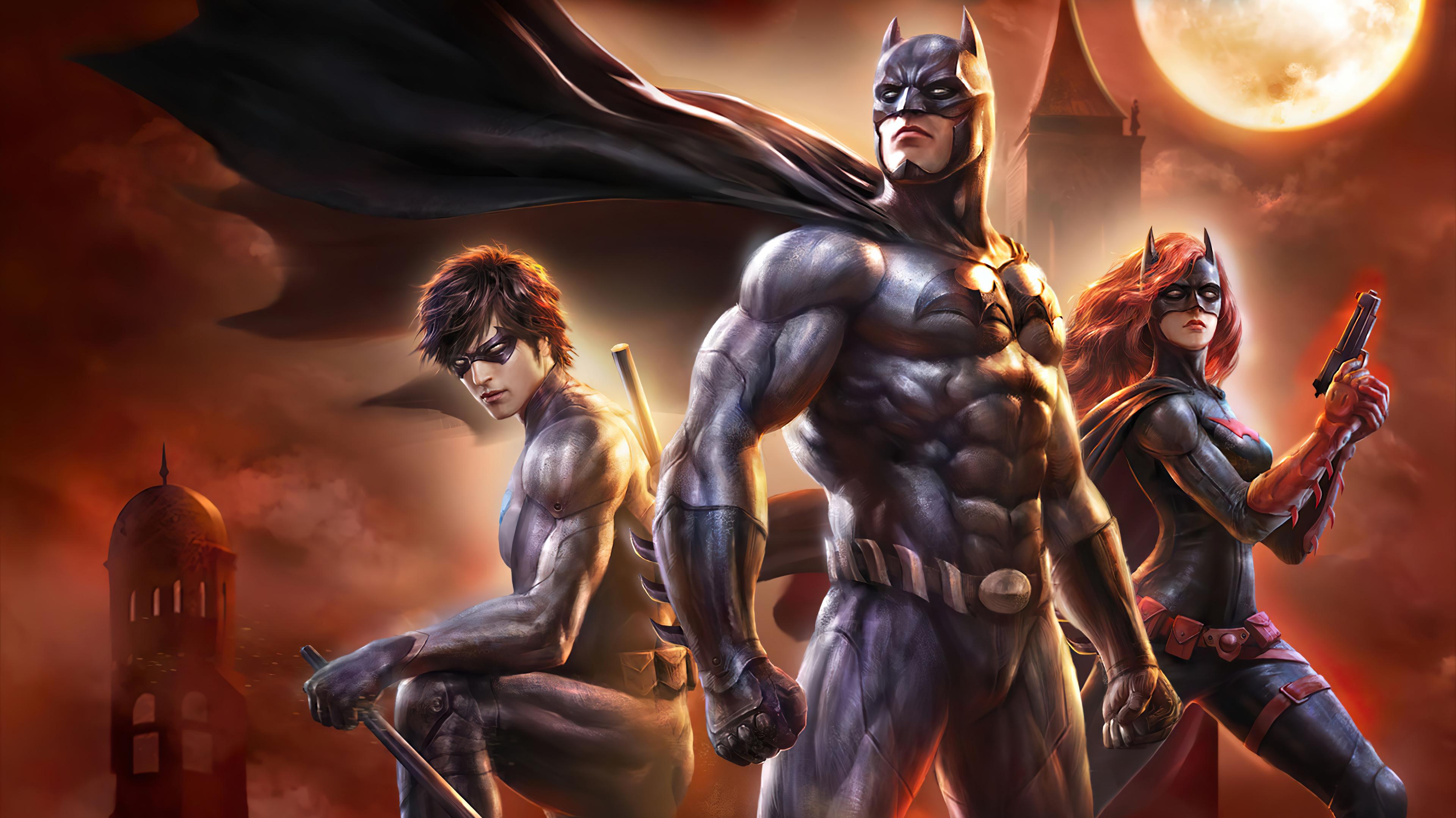 Batman Nightwing Batwoman Dc 4k Wallpaper