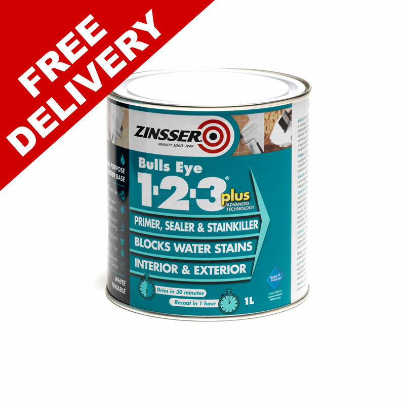 🔥 Free download Zinsser Bulls Eye Plus Stain Killer Primer Sealer Litre