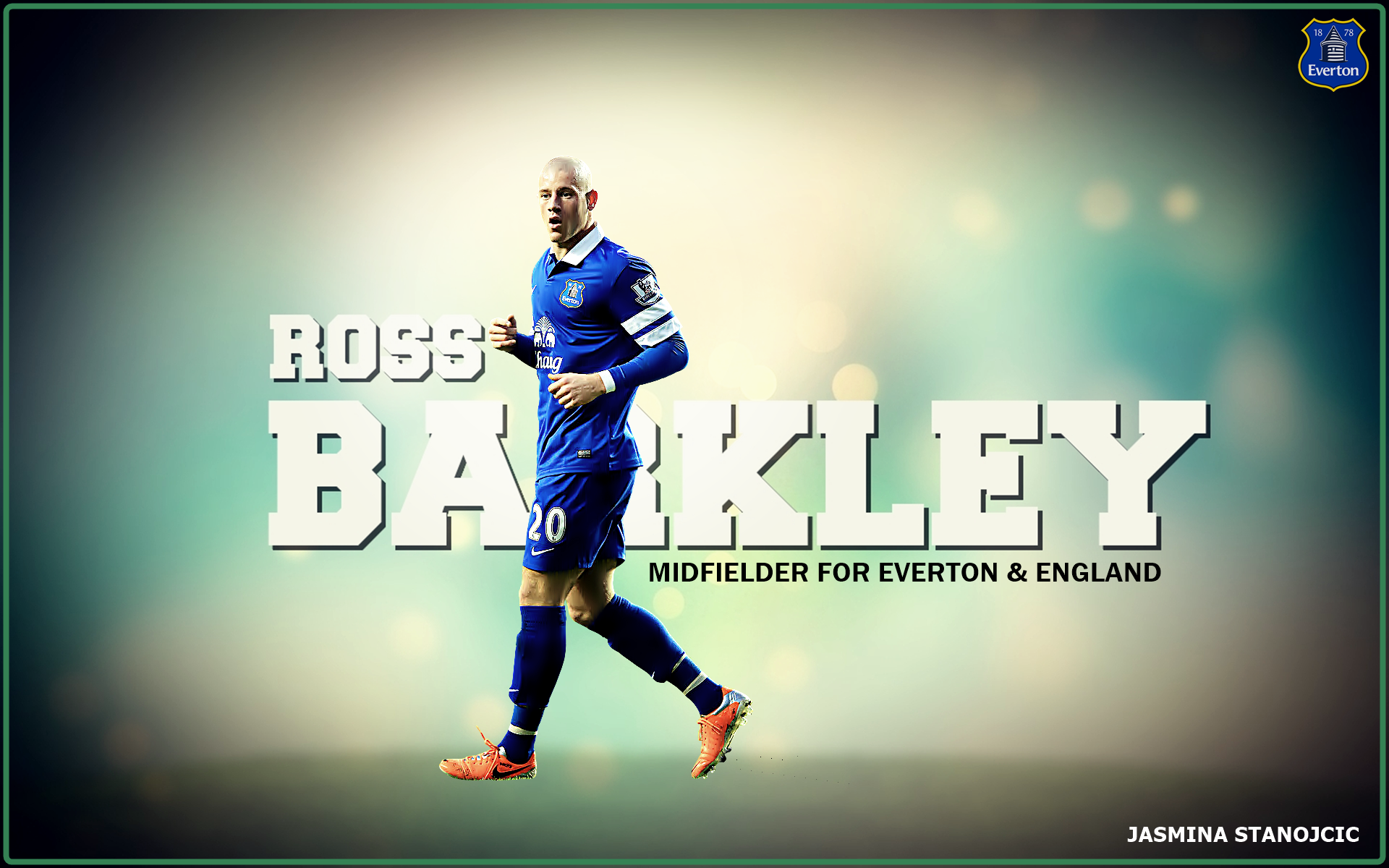 Ross Barkley Everton Wallpaper HD Football