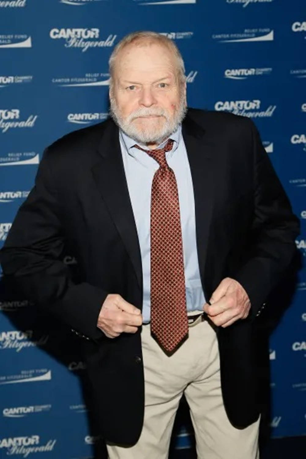 Brian Dennehy Blue Aesthetic Wallpaper