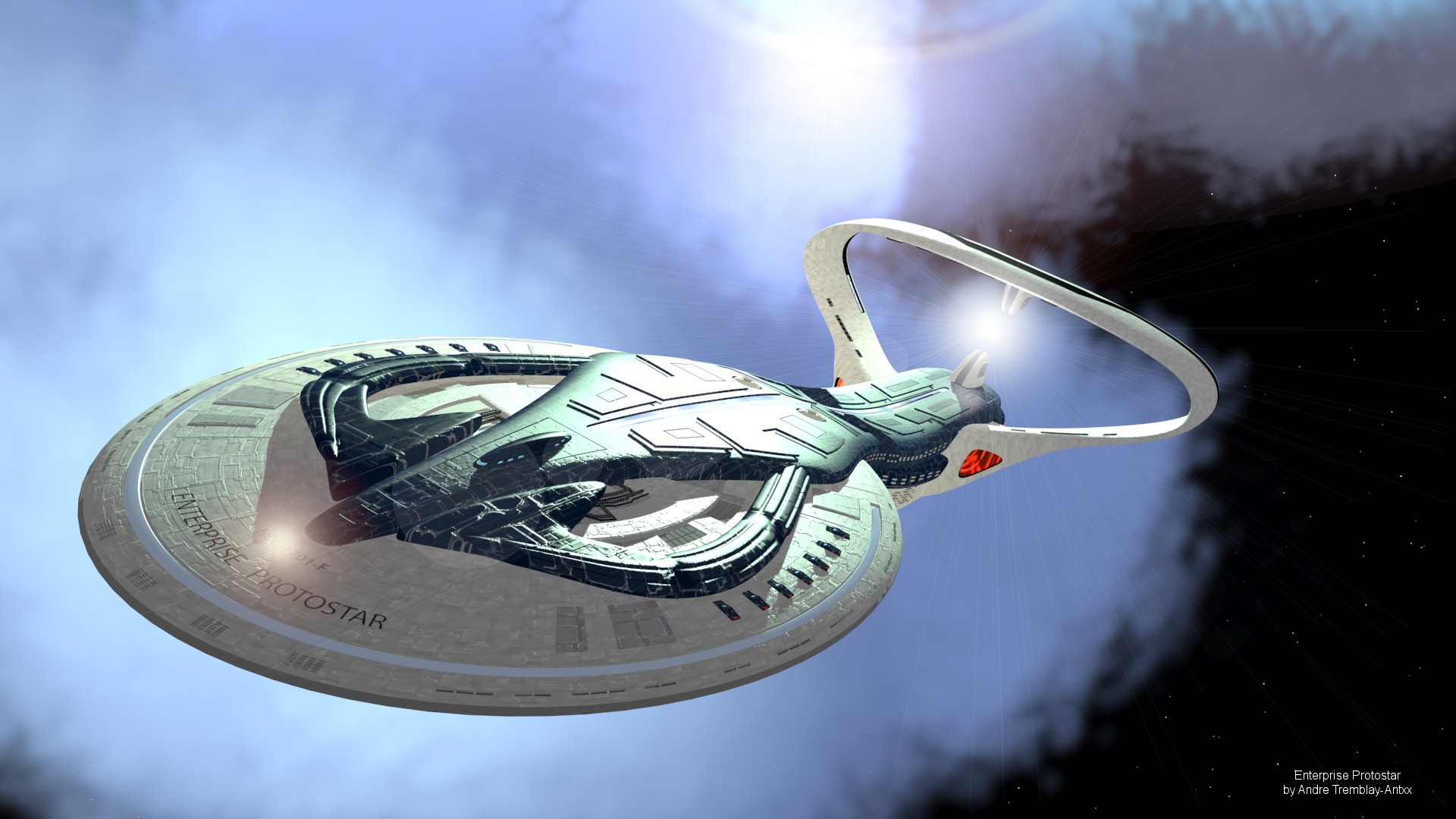 Star Trek Enterprise Protostar Wallpaper 3ddub