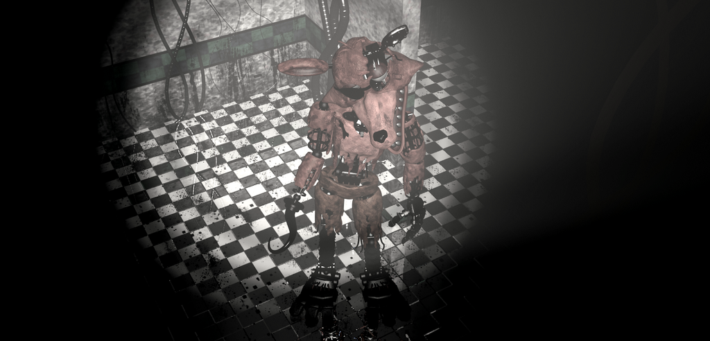 Withered Foxy Wallpaper Fnaf2 By Craftymaelyss