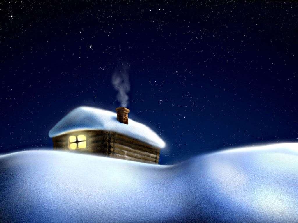 Christmas Wallpaper HD Background Snowy Host2pos