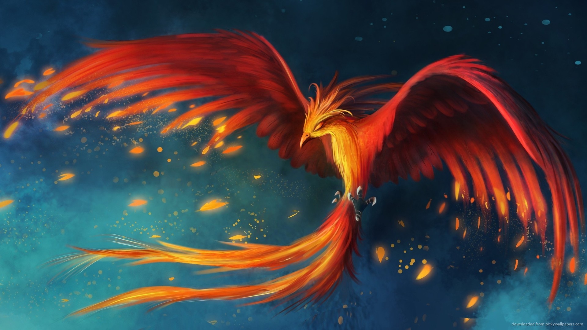 HD Phoenix Bird Wallpaper