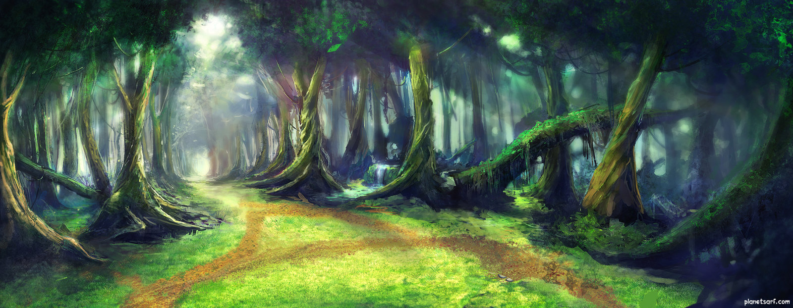 sarf jungle background by abigbat designs interfaces game development