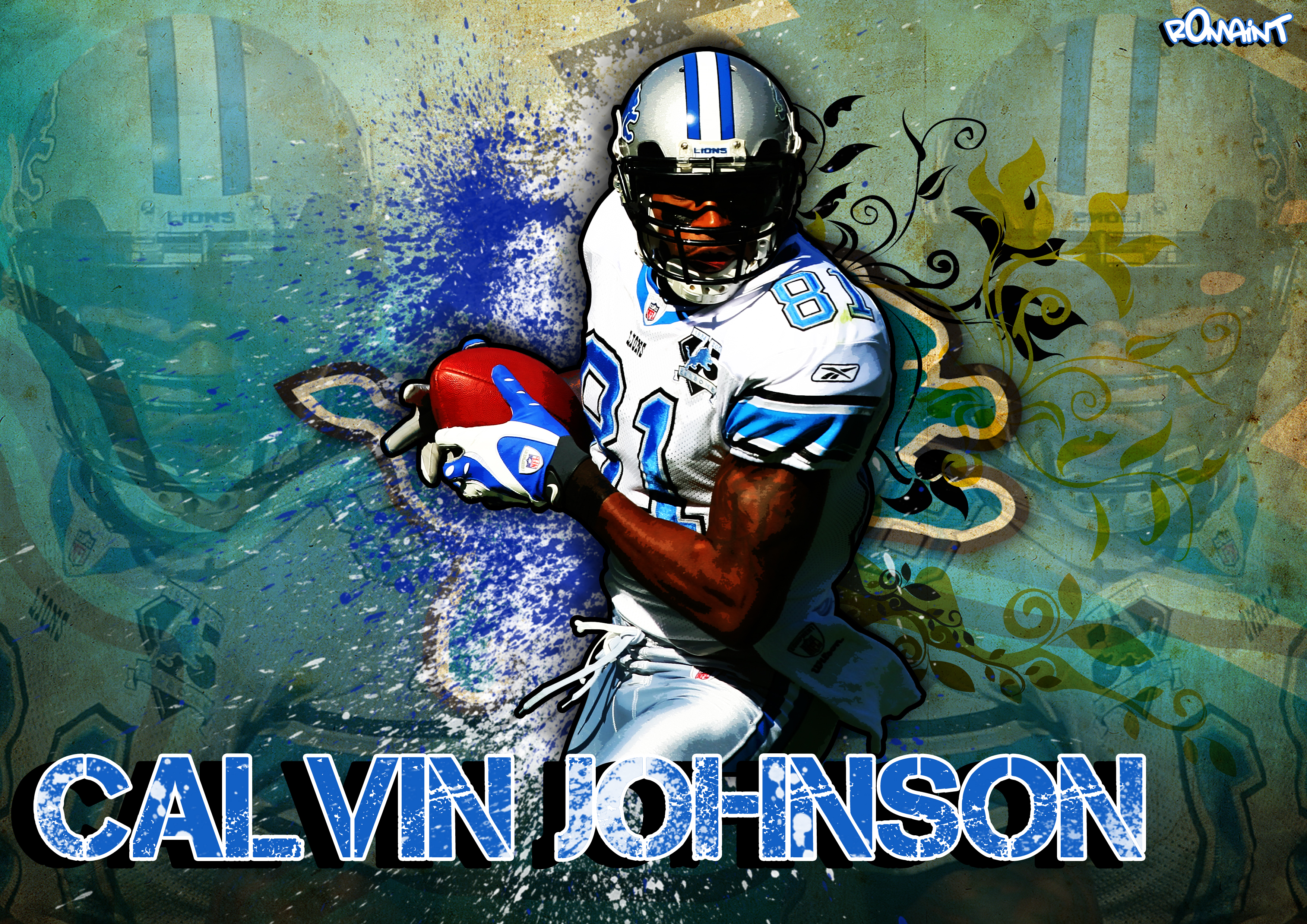 Calvin Johnson HD Wallpaper Best Fan