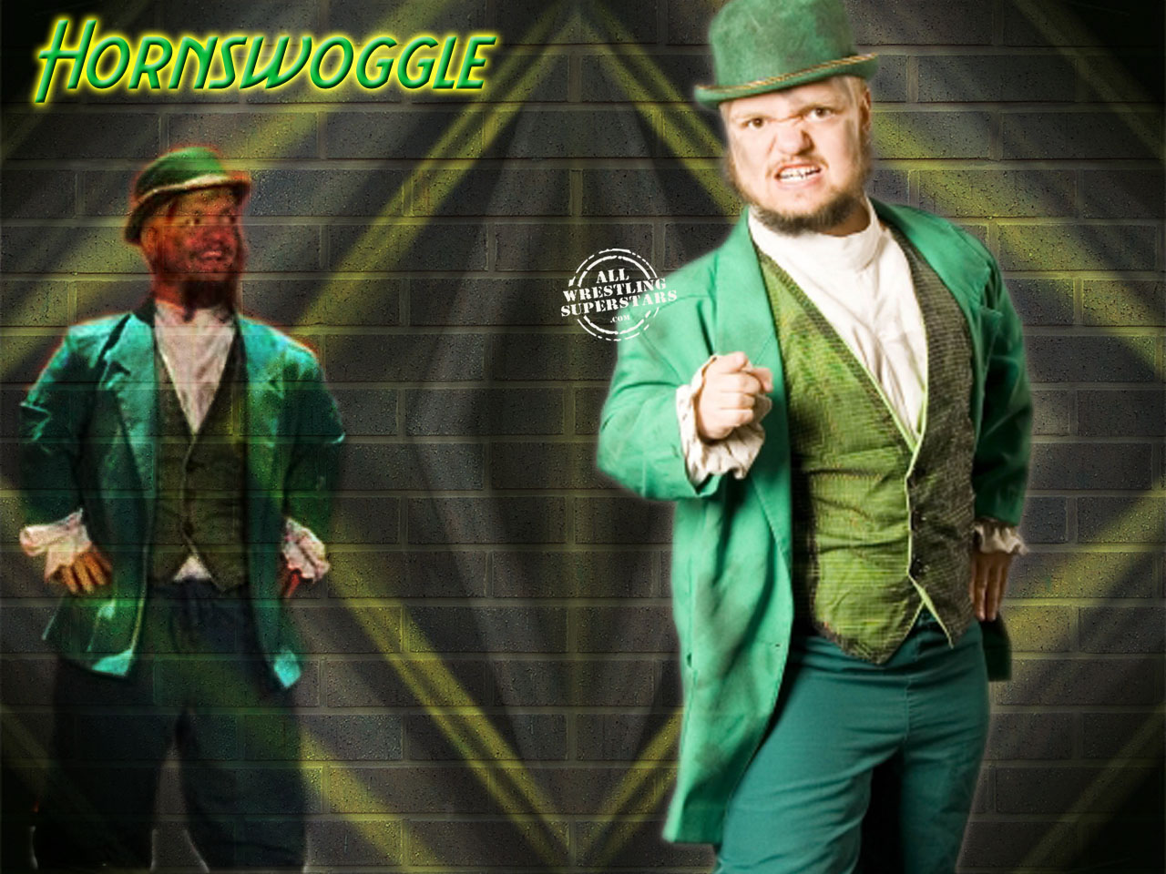 Small Size Frightening Hornswoggle In Green Outfits Click On Image To