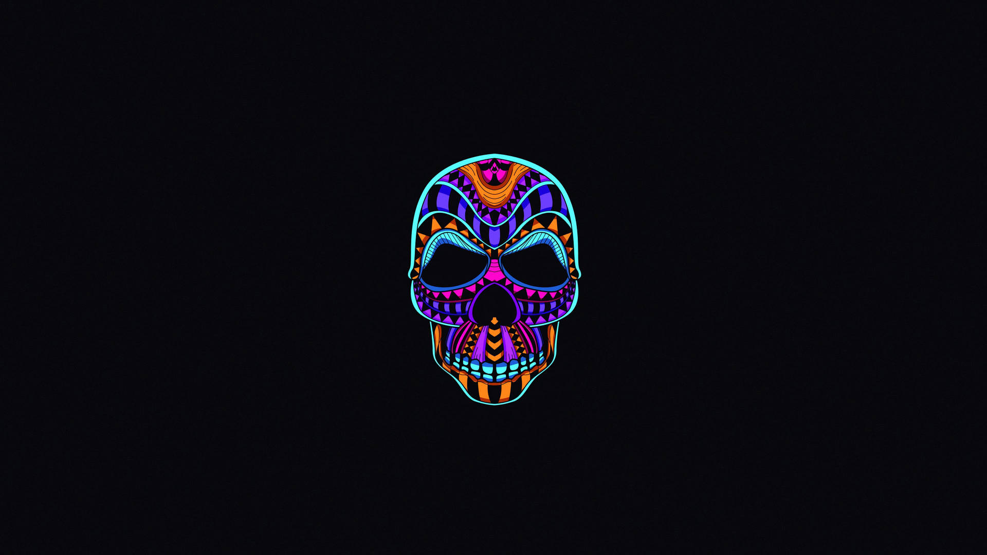 Black Skull Wallpaper