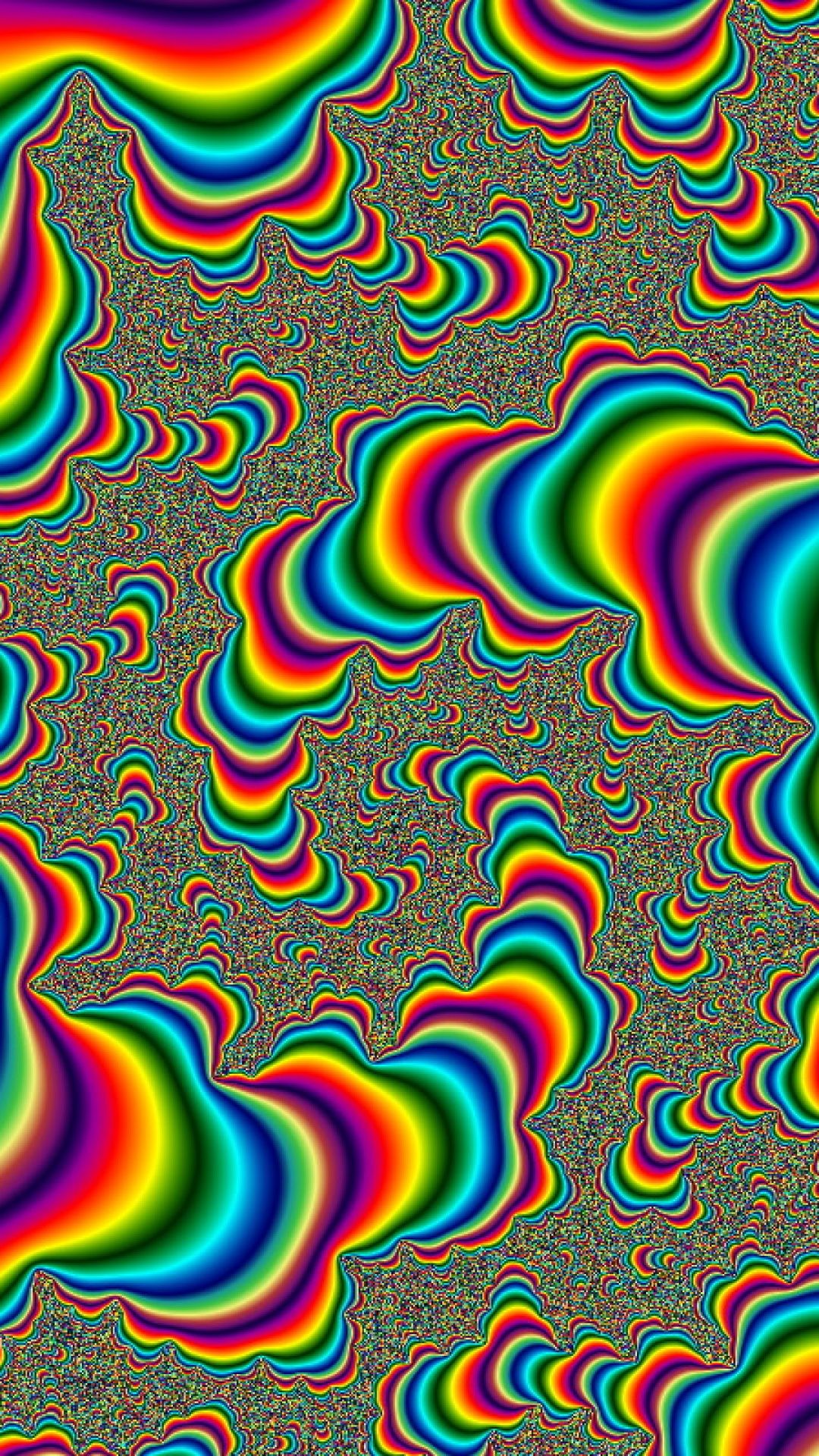 Psychedelic iPhone Wallpaper Fractals In Trippy