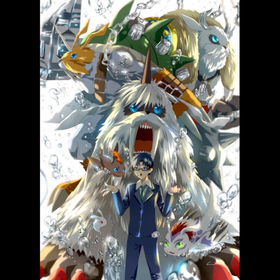 Pichimon Pukamon Gomamon Ikkakumon Zudomon Vikemon Joe