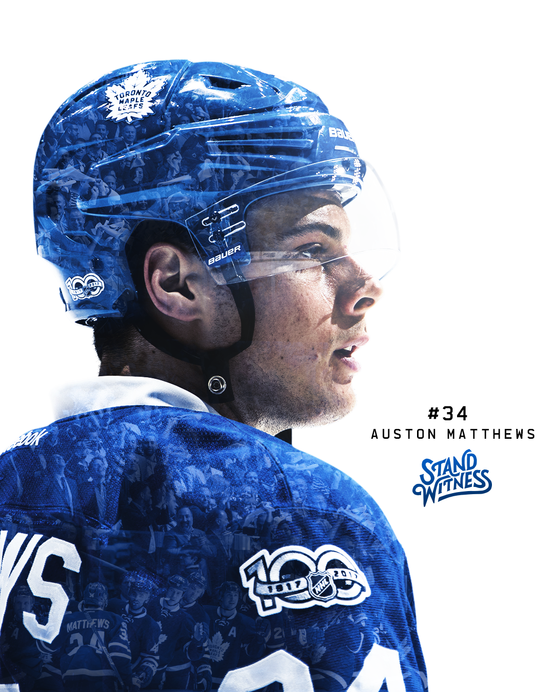 Auston Matthews Hockey Toronto Maple Leafs Wallpaper