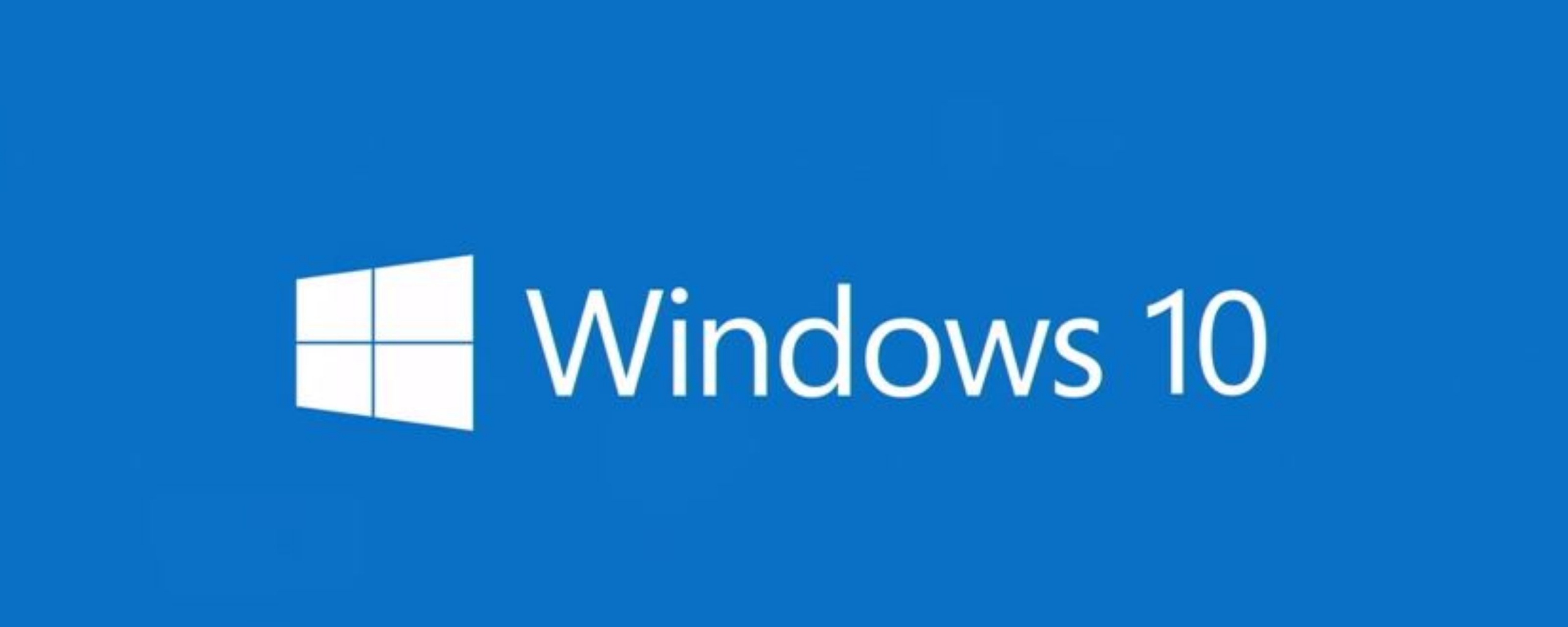 2560x1024 Wallpaper windows 10 technical preview windows 10 logo