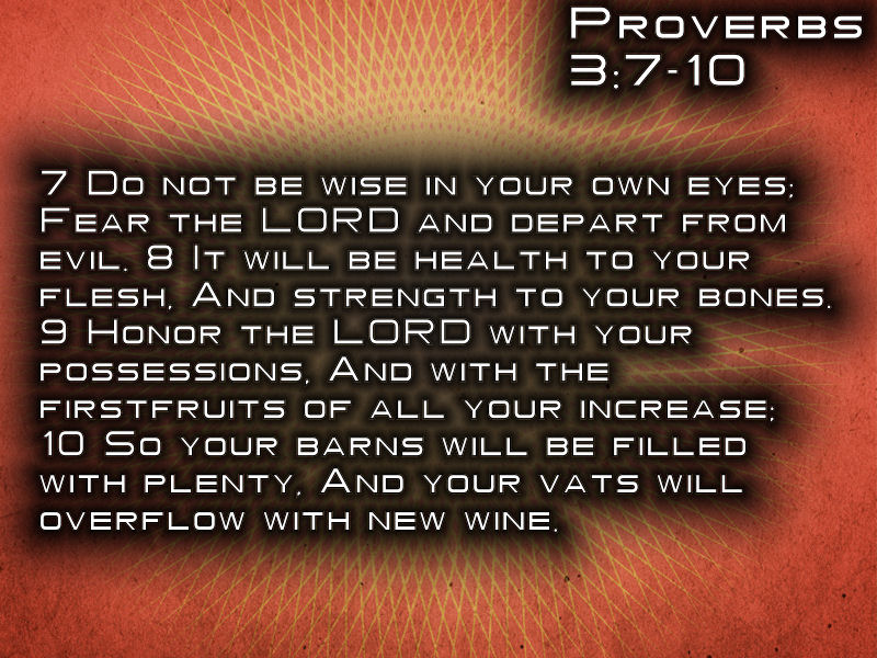 Proverbs Meditation Background Dix Hills