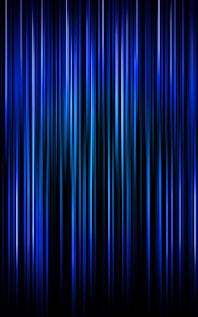 Blue Vertical Lines Mobile Wallpaper
