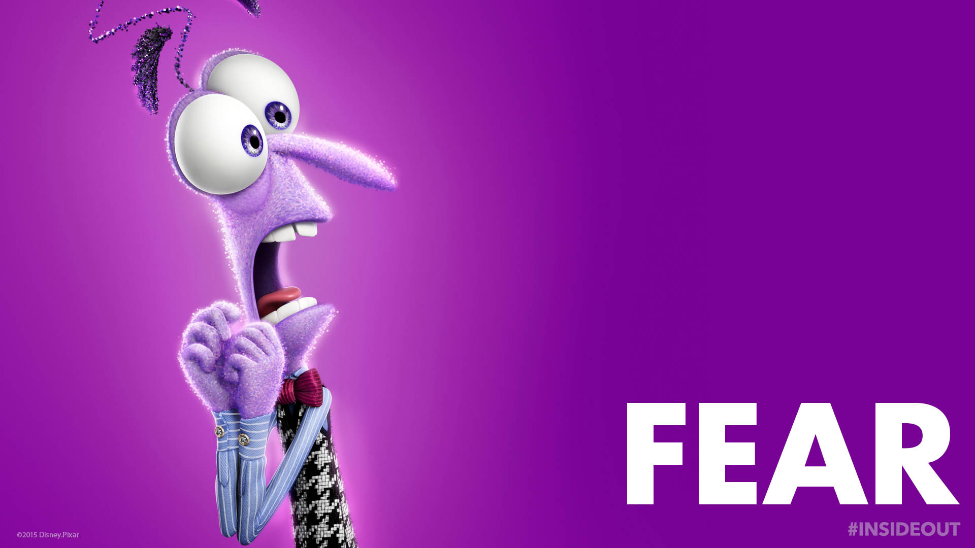 Inside Out character Fear   Disney Pixar   1920x1080 1920x1080