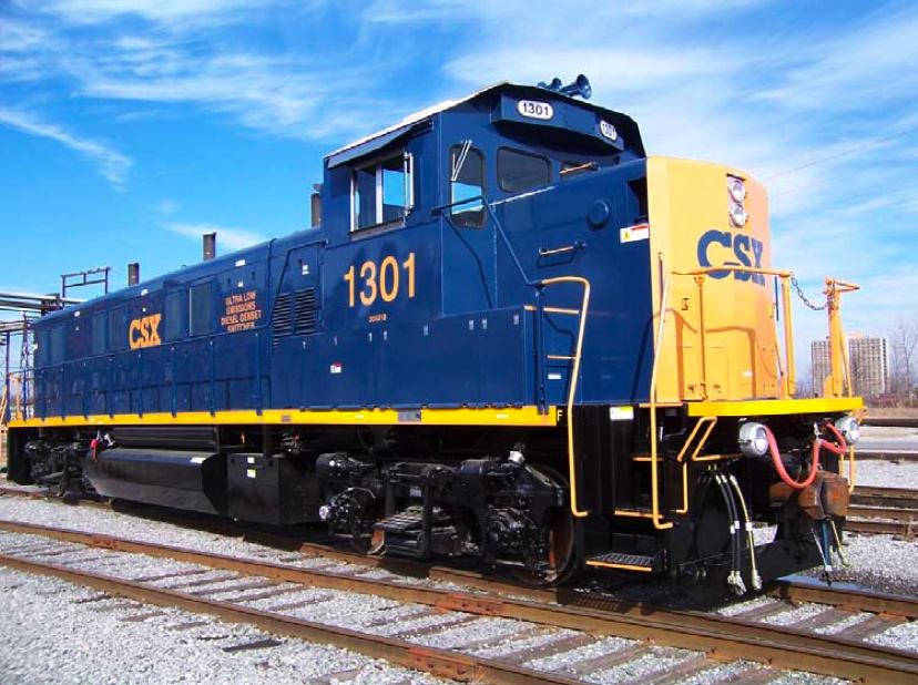 Diesel Lootive Csx Lower Emission Freight Engine Used By