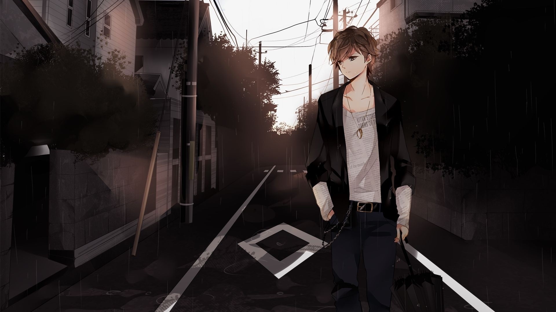 Handsome Anime Boy Wallpaper