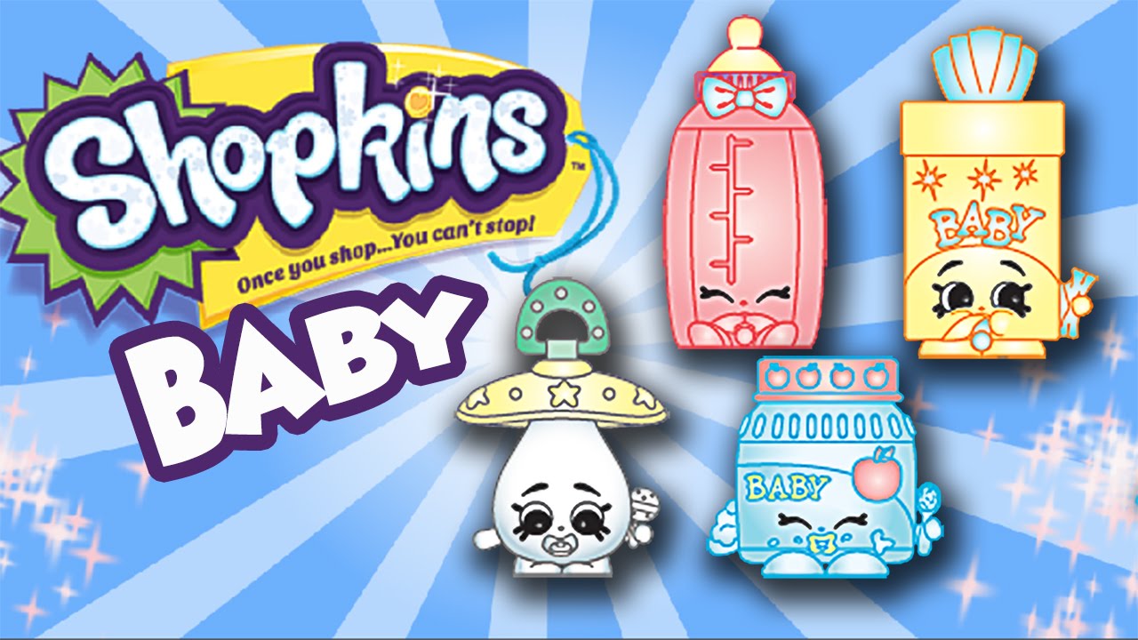 Shopkins Season 2 Baby Team Characters by Cartoon Toy WebTV 1280x720