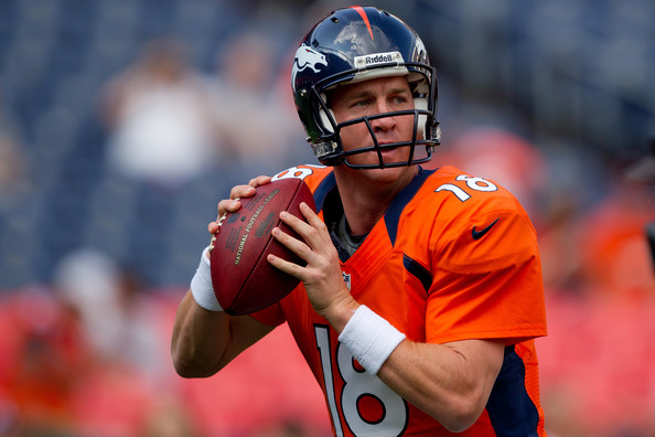 Peyton Manning Quarterback Of The Denver Broncos