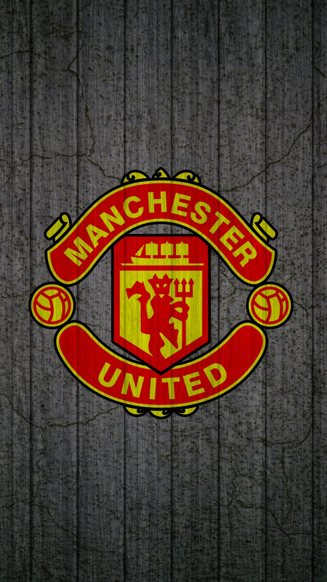 Apple iPhone Plus HD Wallpaper Manchester United Logo
