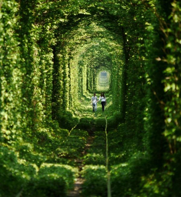 Tunnel Of Love In Klevan Ukraine Amos Chapple Getty Image