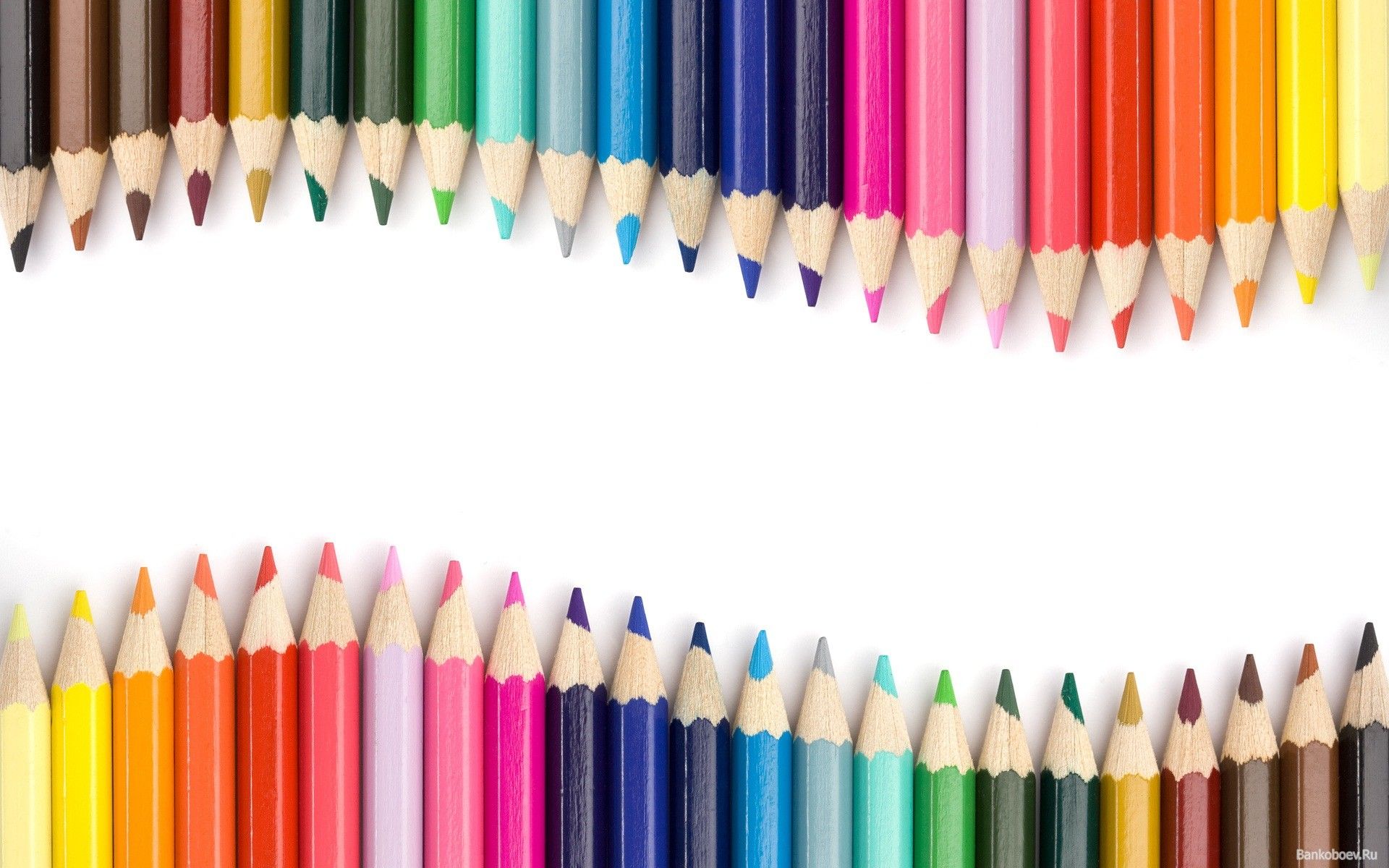 Crayon Wallpaper Colored Pencils Coloured