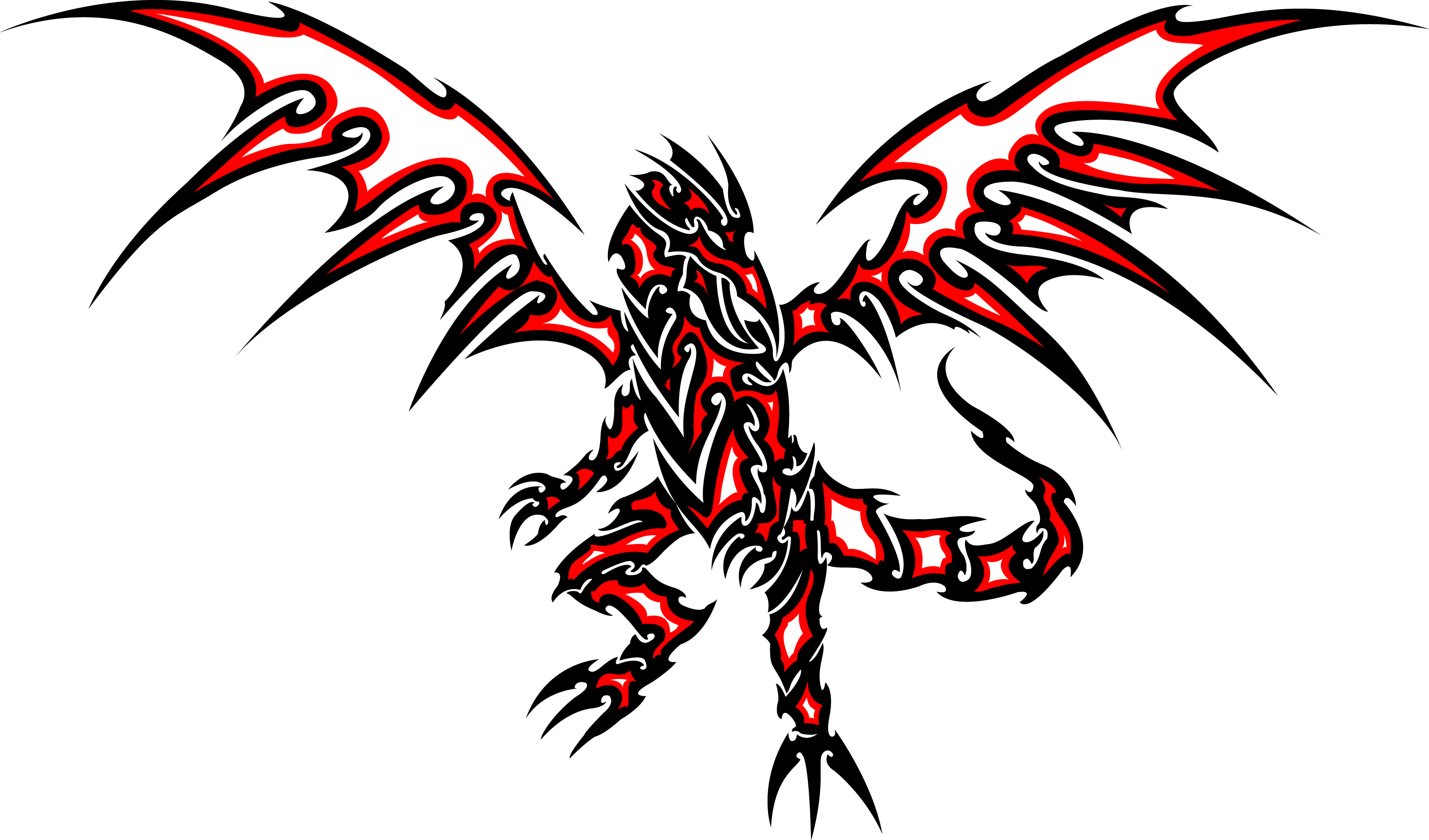 Red Eyes Black Dragon Tattoo By Malcolxx