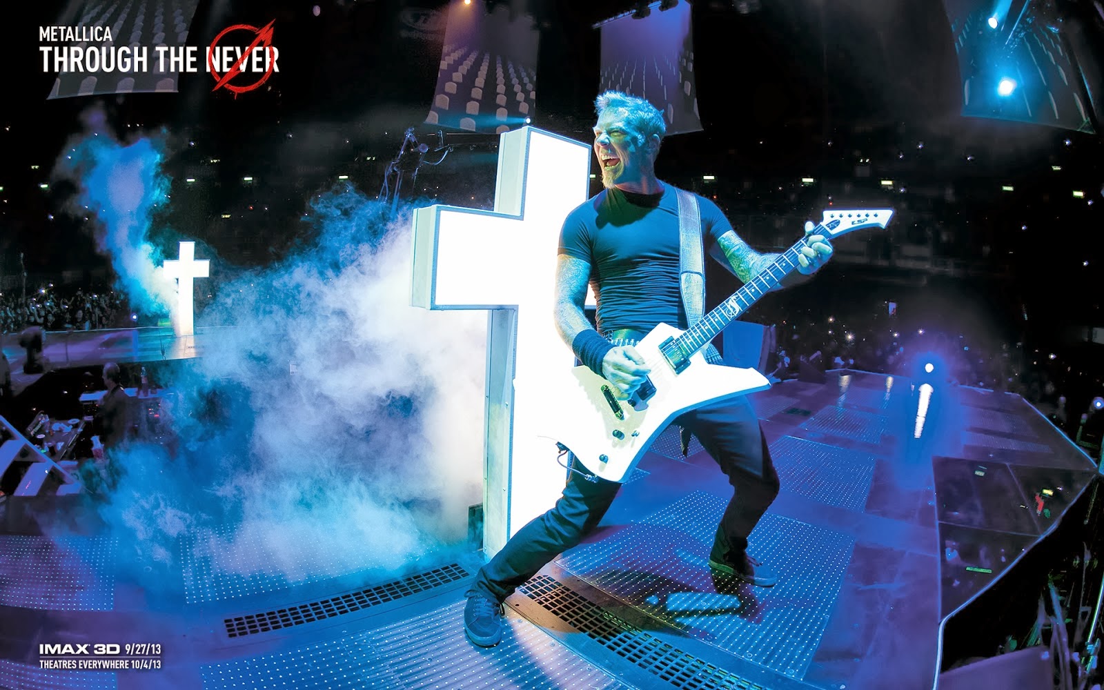 James Hetfield Metallica Through the Never Wallpaper