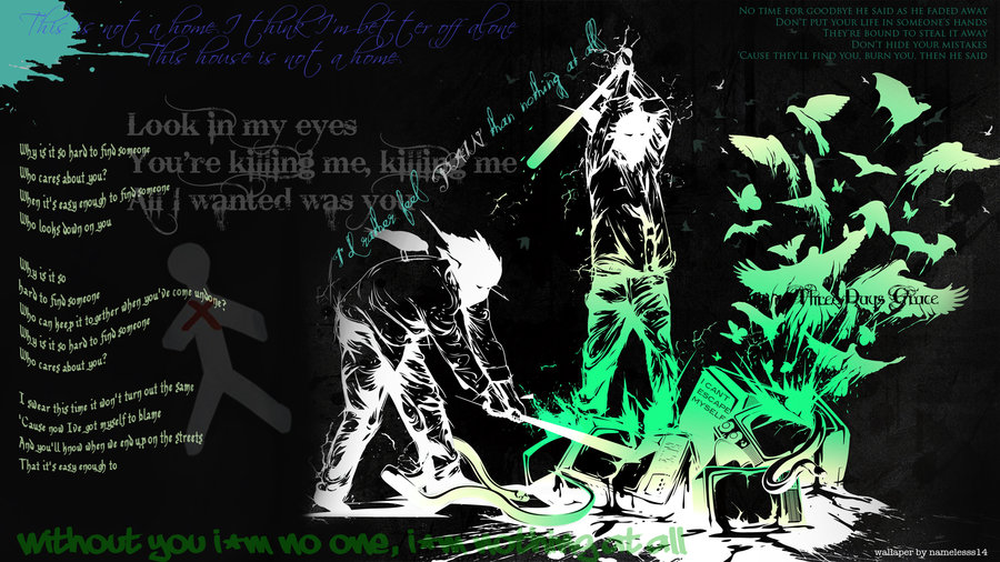 Three Days Grace Wallpaper By Nameless14