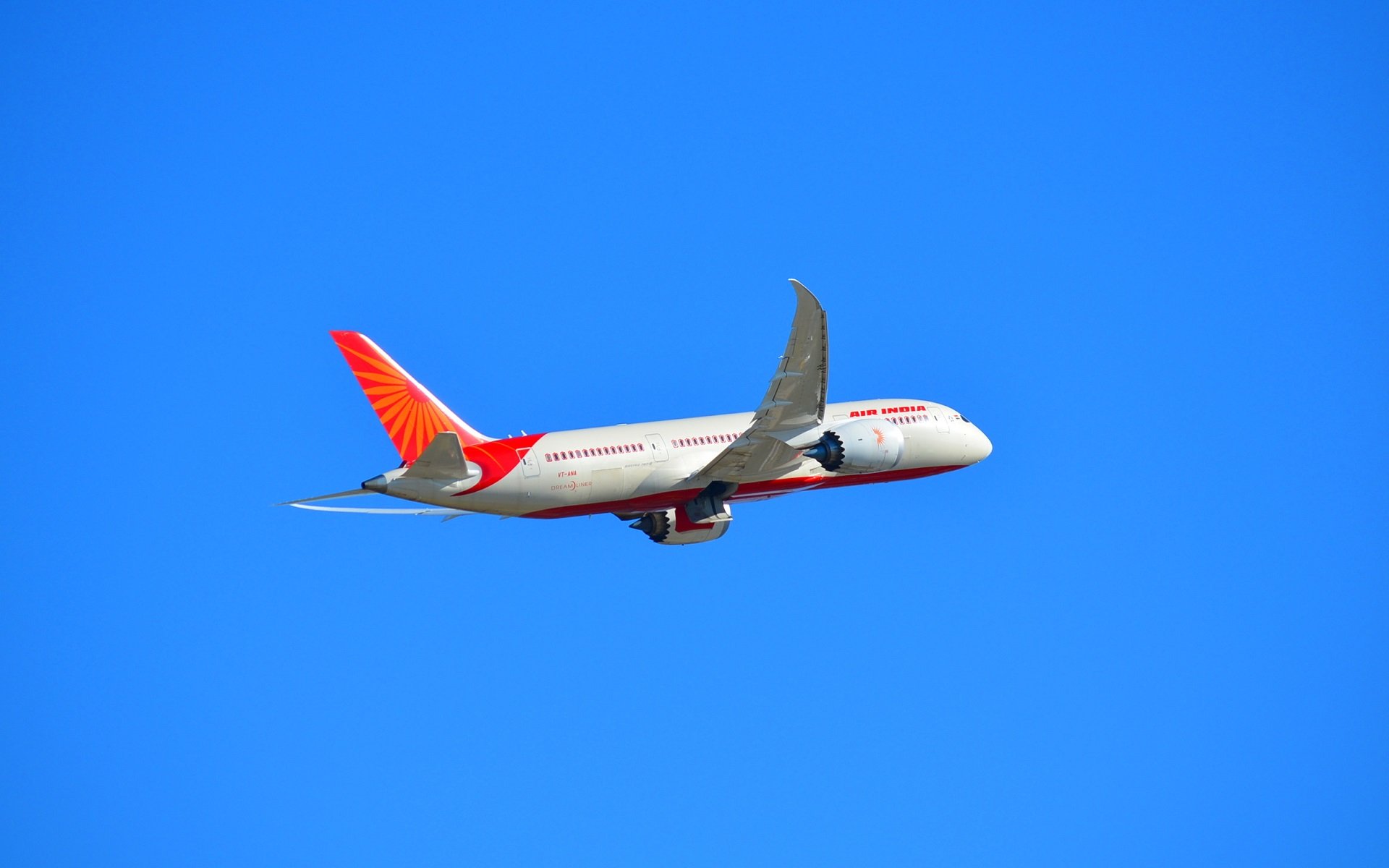 Air India Vehicle Boeing Dreamliner Airplane Wallpaper