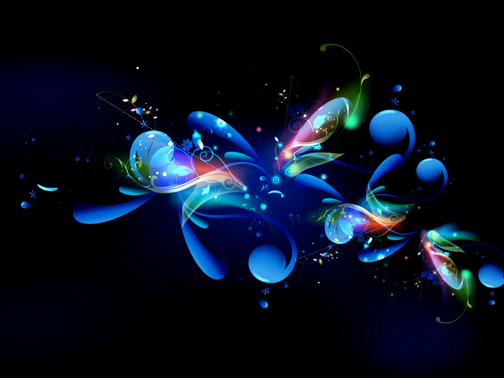 Wallpaperspoints Cool Abstract background Blue Full HD