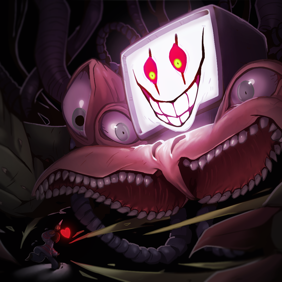 Here S A Small Pilation Post Of All The Undertale Boss Paintings
