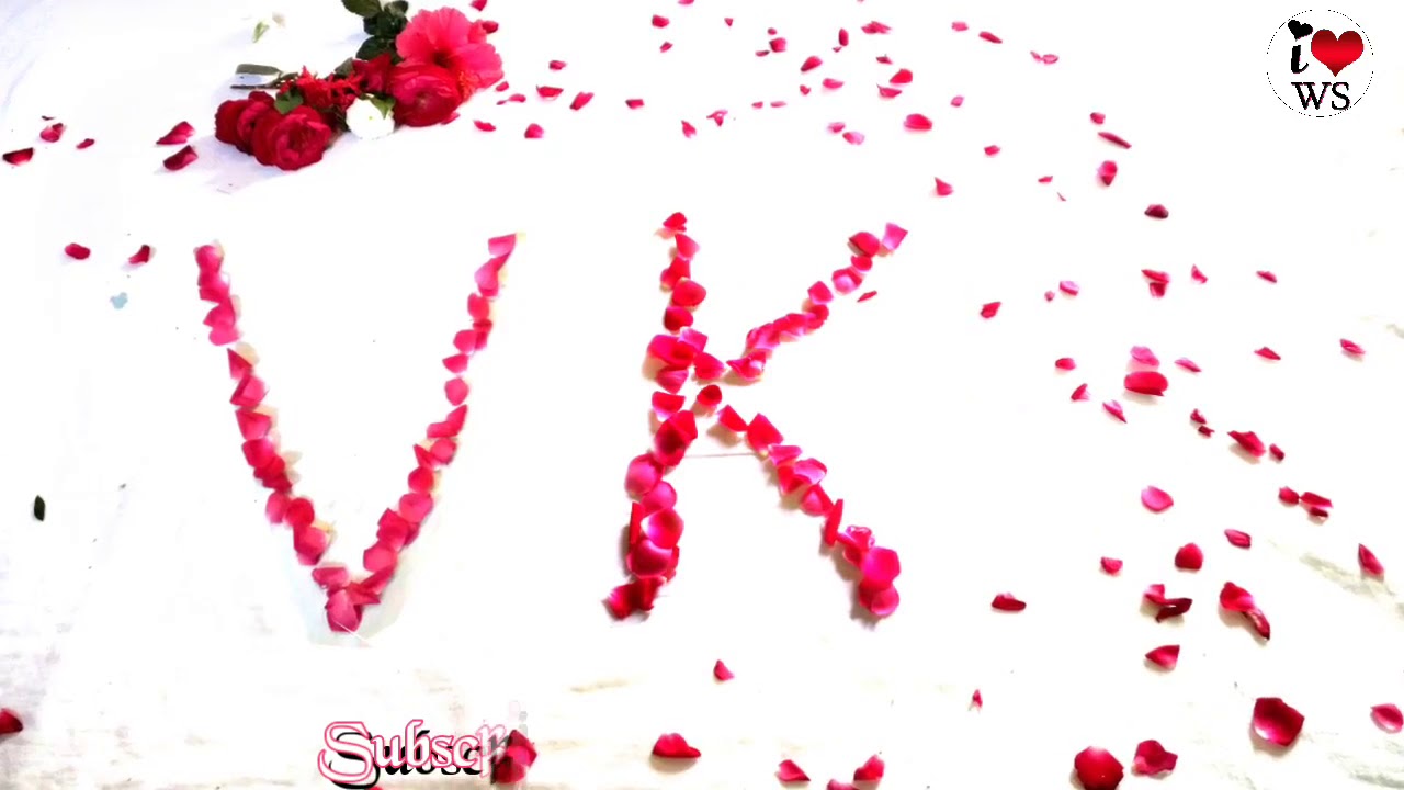 V K Letter Whatsapp Status Video Vk Alphabet Name Mr