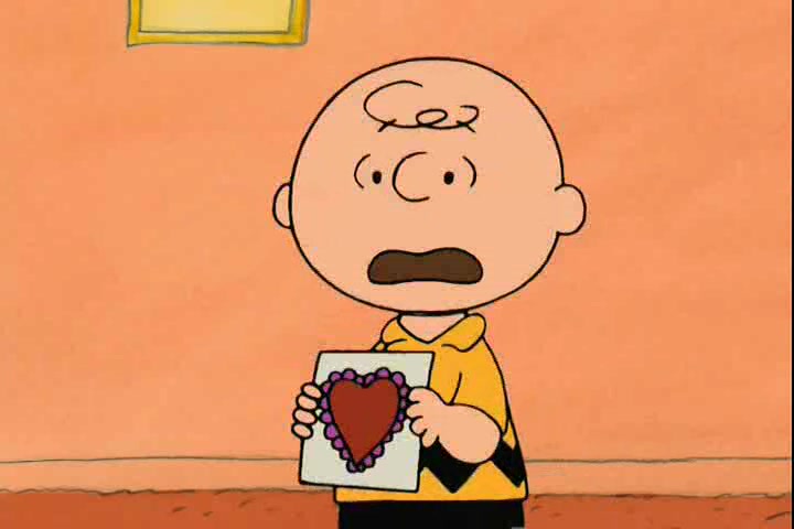 Little Red Haired Girl Charlie Brown Valentine
