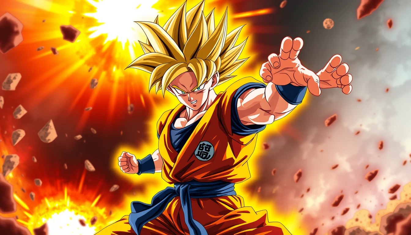 🔥 Download Super Saiyan Goku Wallpaper by @austinr55 | Super Saiyan ...