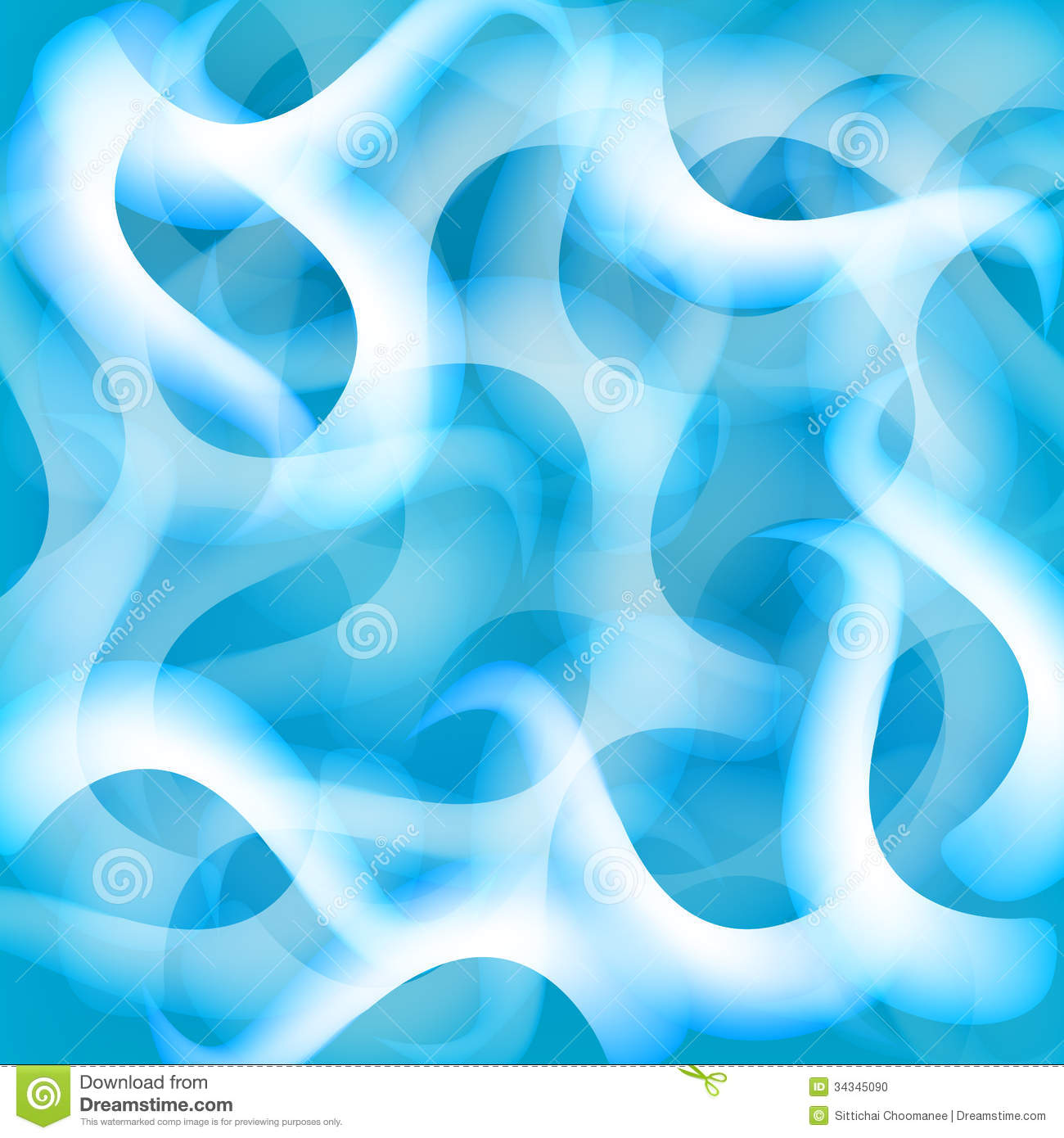 Blue Cube Abstract Background Background Ice Cubes Vector