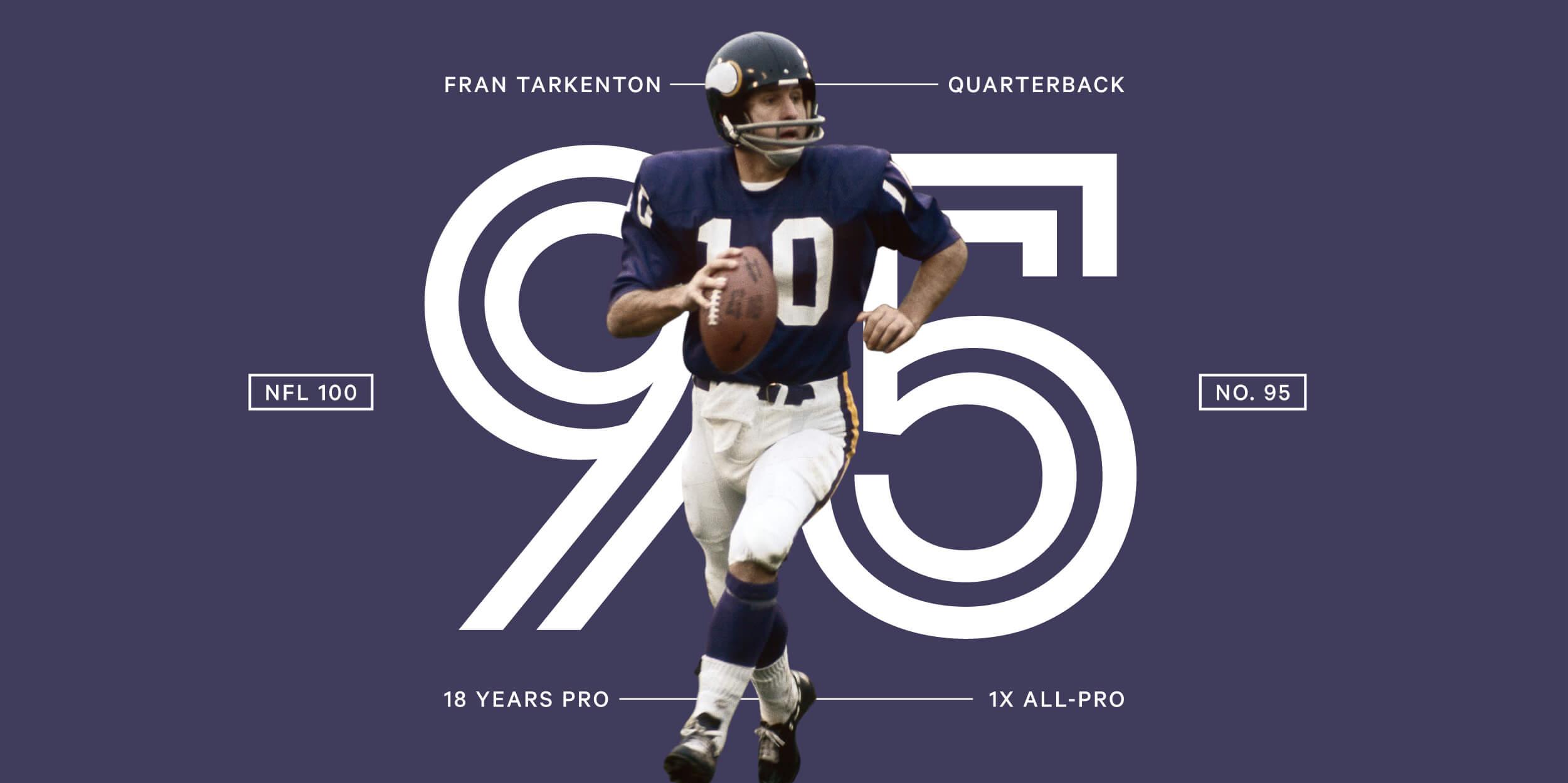 Nfl At No Fran Tarkenton Proved Qbs Could Run Long