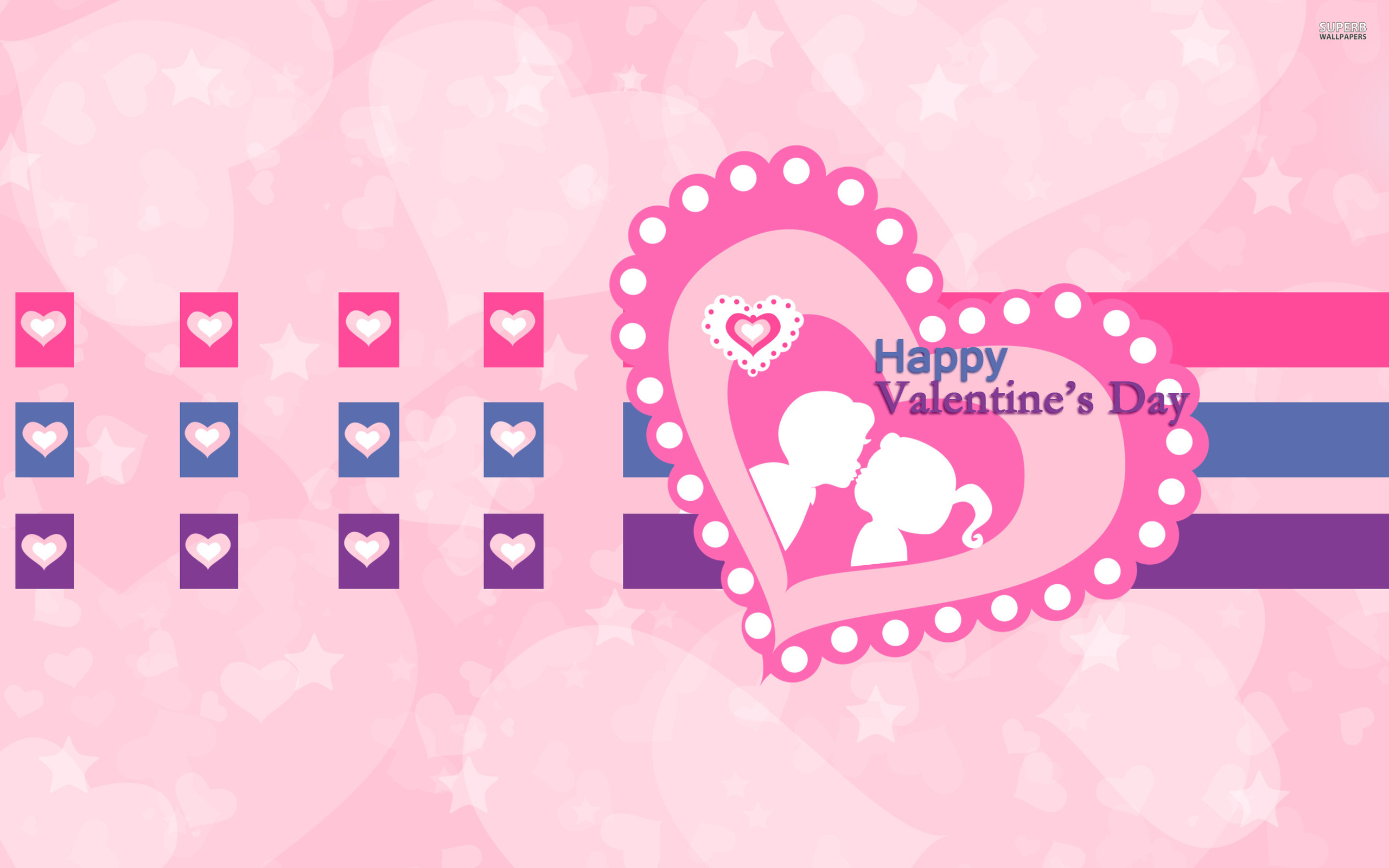Cute Happy Valentine Day Wallpaper