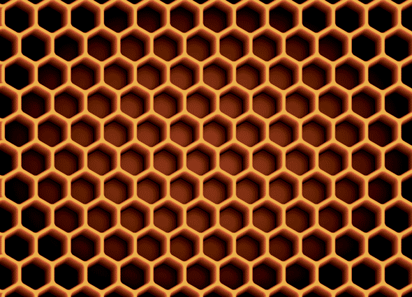 3d Honeyb Patterns Dynamic Pattern In