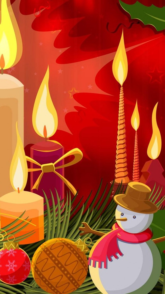 iPhone Smartphone HD Christmas Wallpaper For