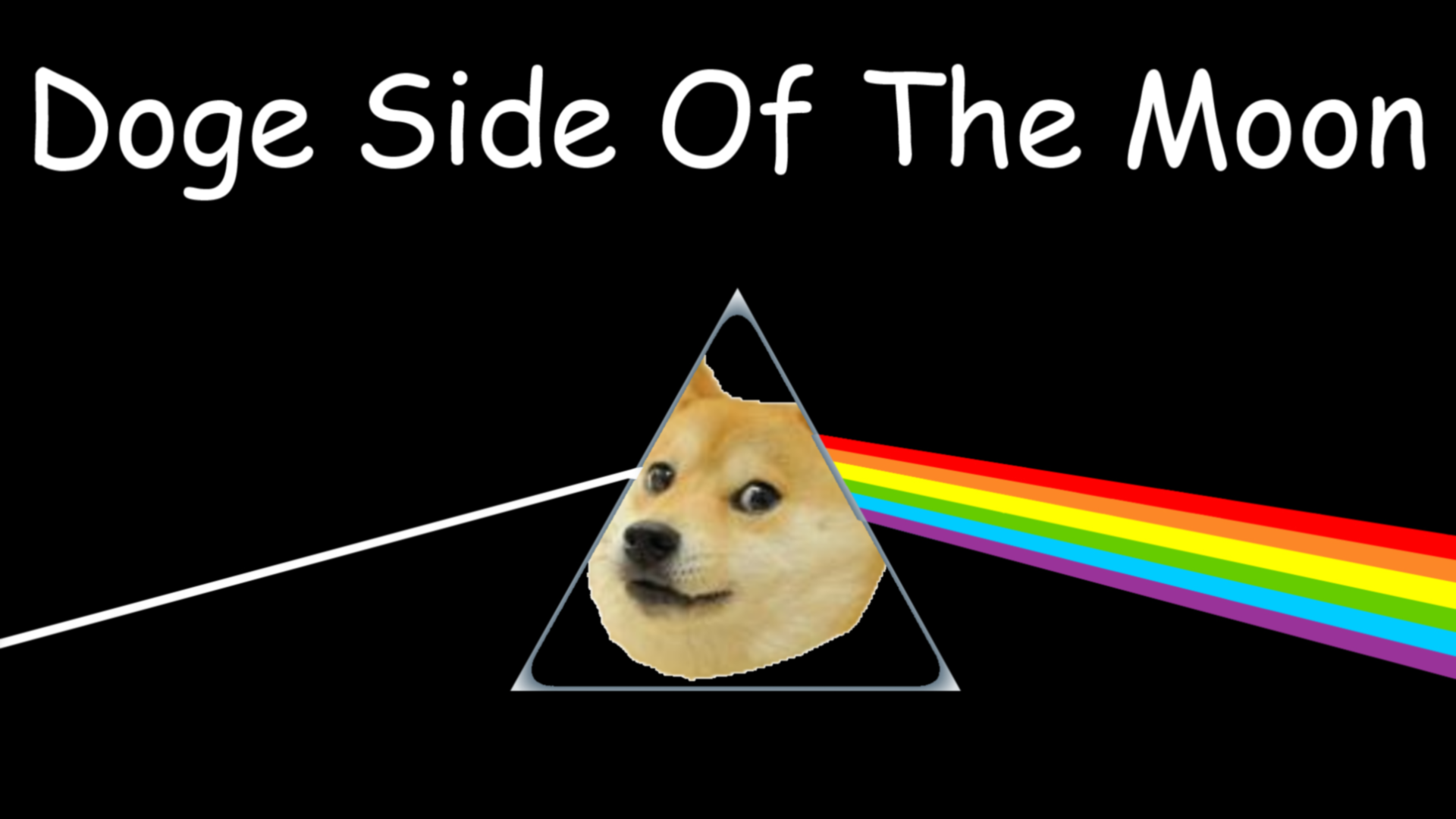 Doge Meme Wallpaper 1920x1080 Doge side of the moon