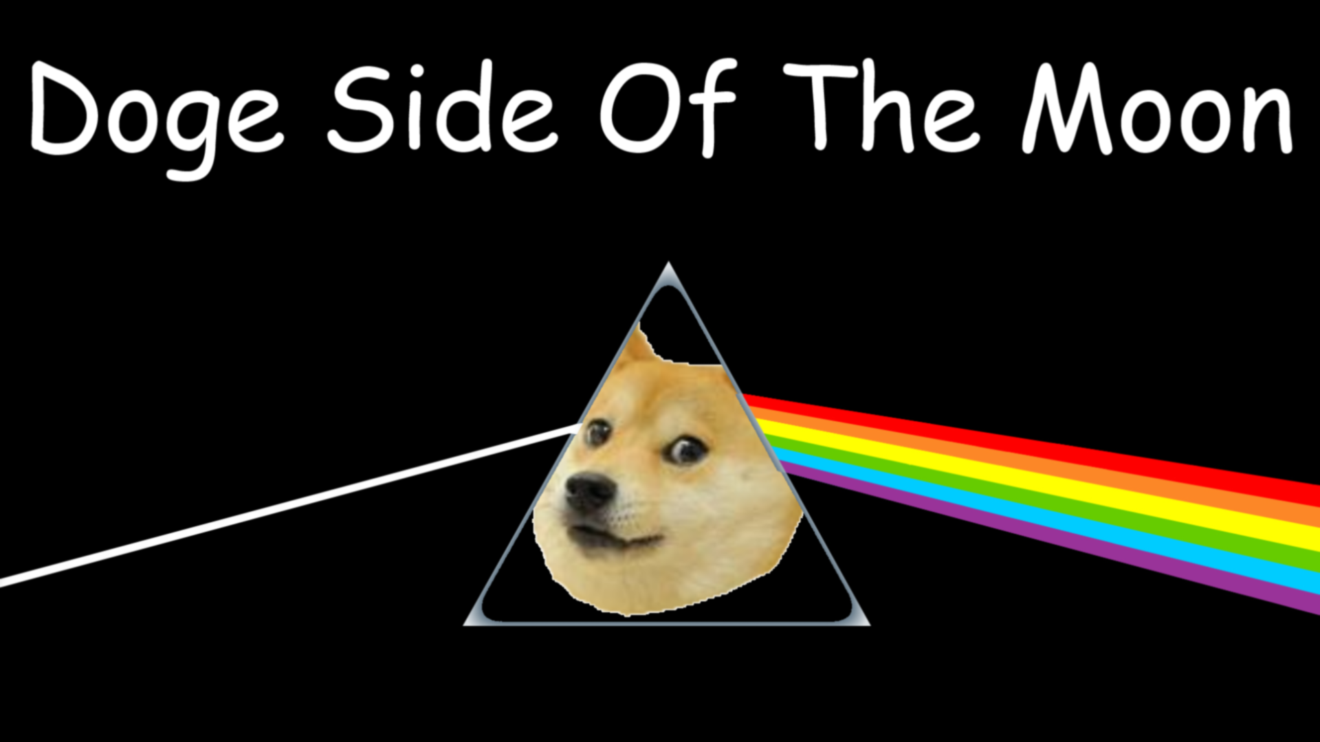 Doge Meme Wallpaper Side Of The Moon